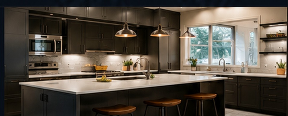 Finished kitchen renovation project
